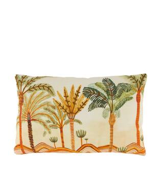 Cushion palm tree cotton 50x30x8cm
