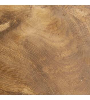 Side table teak wood 100x100x48cm