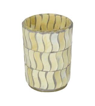 Tealight holder glass 6x6x8cm