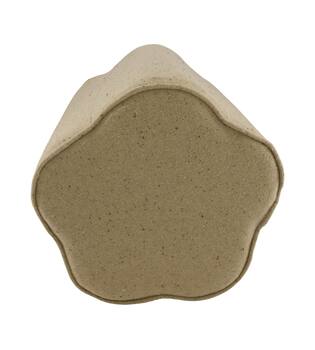Pouf flower fabric 38x38x48cm
