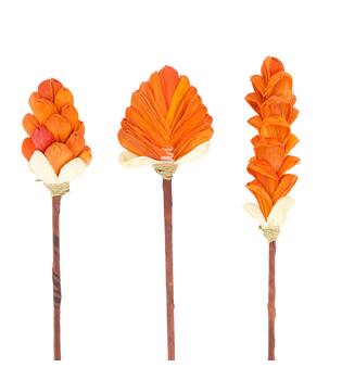 Flower corn on stick 6x7x78cm A/3