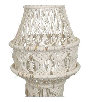 Dreamcatcher round macrame cotton 40x40x150cm - Natural