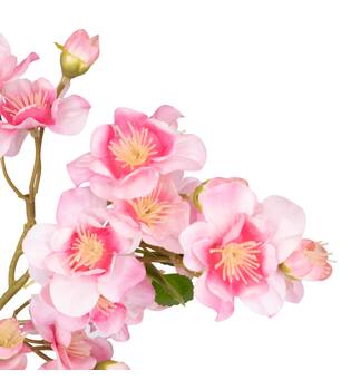 Branch blossom artificial 95x25x15cm - Pink