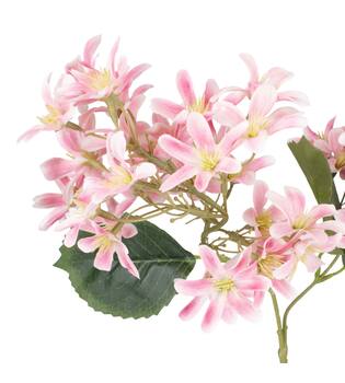 Branch blossom artificial 75x15x10cm - Pink