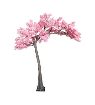 Tree cherry blossom artificial 270x160x320cm KD - Pink