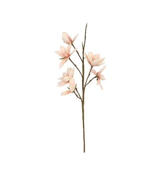 Flower magnolia foam 105x30x10cm - Pink