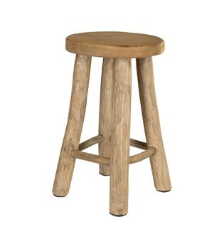 Stool teak wood 30x30x50cm
