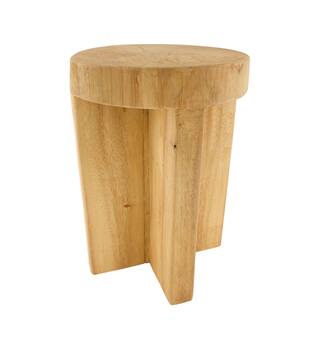 Stool teak wood 30x30x45cm