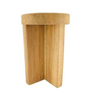 Stool teak wood 30x30x45cm