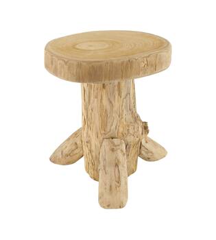 Stool teak wood 30x30x30cm