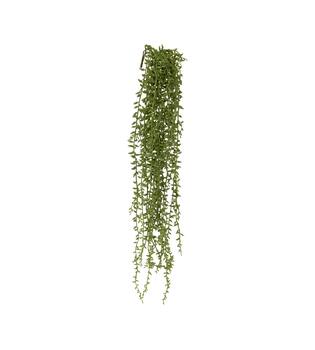 Leaf bushes artificial with hanger 74x8x8cm - Green