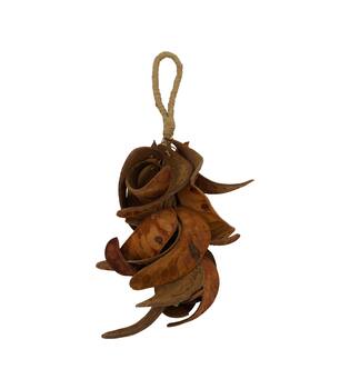 Hanger elephant ear nature 50x20x10cm