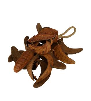 Hanger elephant ear nature 50x20x10cm