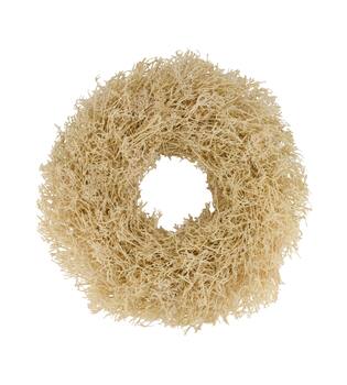 Wreath dry tree nature 55x55x13cm - Cream