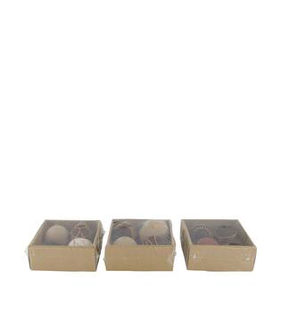 Exotic mix ethnic bellaini nature 15x15x6.5cm 4pc C/3