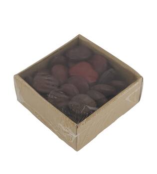 Exotic mix pangra seed polished tray nature 16.5x16.5x7cm 800gr