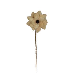 Flower luffa nature 75x15x15cm