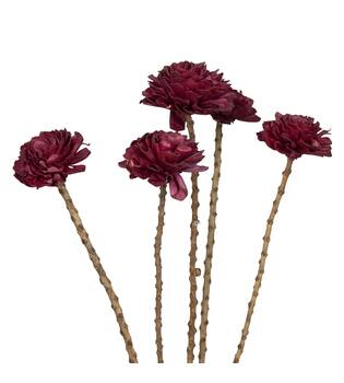 Flower sola dahlia coco 55x6x6cm 5pc