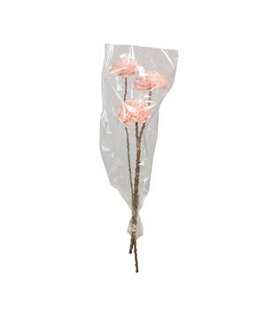 Flower sola dahlia coco 55x10x10cm 3pc - Pink