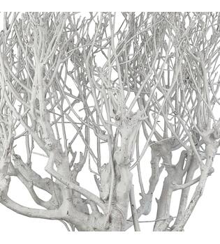 Branch tea bush giant nature 100x9x5cm - White