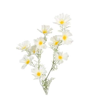 Branch chrysanthemum artificial 90x40x15cm - White