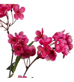 Branch cherry blossom artificial 73x27x16cm - Pink