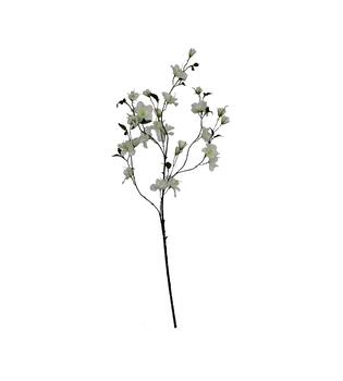 Branch azalea artificial 112x45x30cm - White
