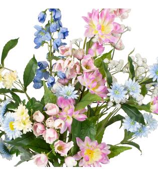 Flower bouquet 7 stems artificial 90x47x27cm