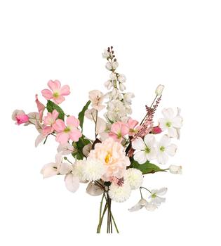 Flower bouquet 7 stems artificial 90x40x30cm - Multi