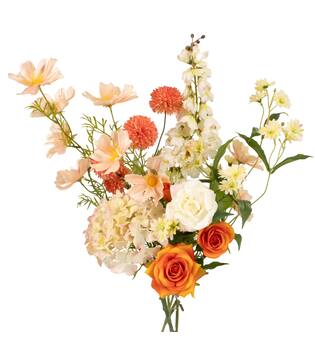 Flower bouquet 7 stems artificial 90x40x30cm