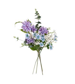 Flower bouquet 4 stems artificial 70x25x25cm