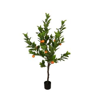Tree mandarin artificial 70x70x150cm - Orange