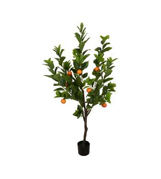 Tree mandarin artificial 70x70x150cm - Orange