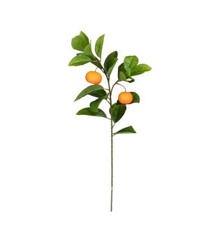 Branch mandarin artificial 83x20x20cm - Orange