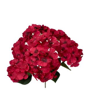 Flower hydrangea artificial 50x40x30cm - Pink