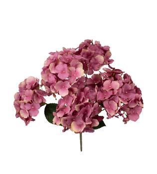 Flower hydrangea artificial 50x40x30cm - Pink