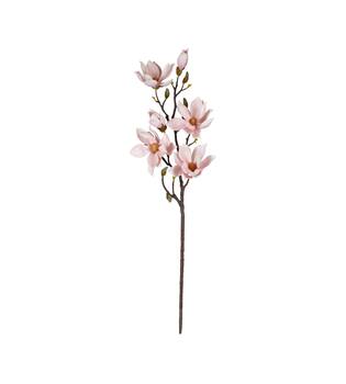 Branch magnolia artificial 95x28x15cm Light pink