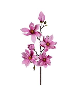 Branch magnolia artificial 95x28x15cm - Pink