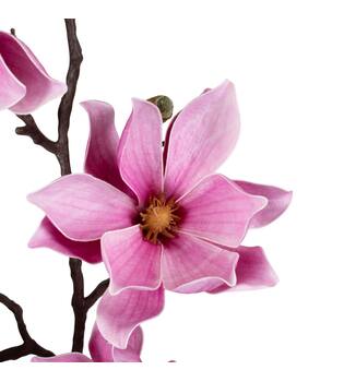Branch magnolia artificial 95x28x15cm - Pink