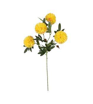 Branch artificial 50x20x18cm - Yellow