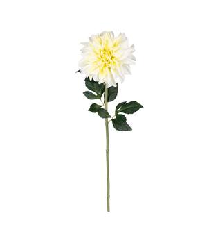 Branch dahlia artificial 73x20x20cm - White