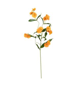 Branch chrysanthemum artificial 85x30x20cm - Orange