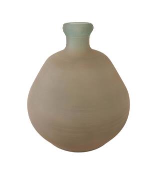 Bottle recycled glass 45x45x50cm - Cream