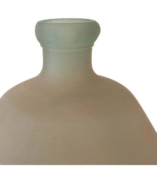 Bottle recycled glass 45x45x50cm - Cream
