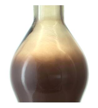 Bottle recycled glass 33x33x100cm - Brown