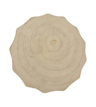 Side table round paulownia wood 28x28x38cm