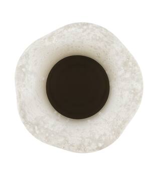 Vase terracotta 19x19x26cm - White