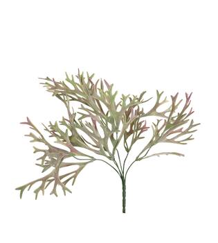 Branch platycerium artificial 38x20x10cm - Purple