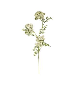 Branch dill artificial 75x20x12cm - White