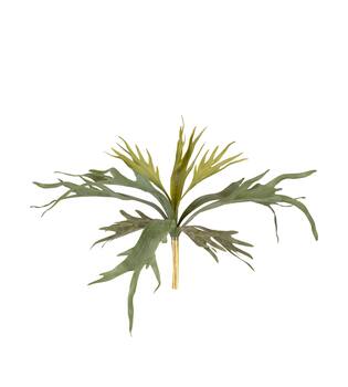 Branch platycerium artificial 50x30x10cm - Green